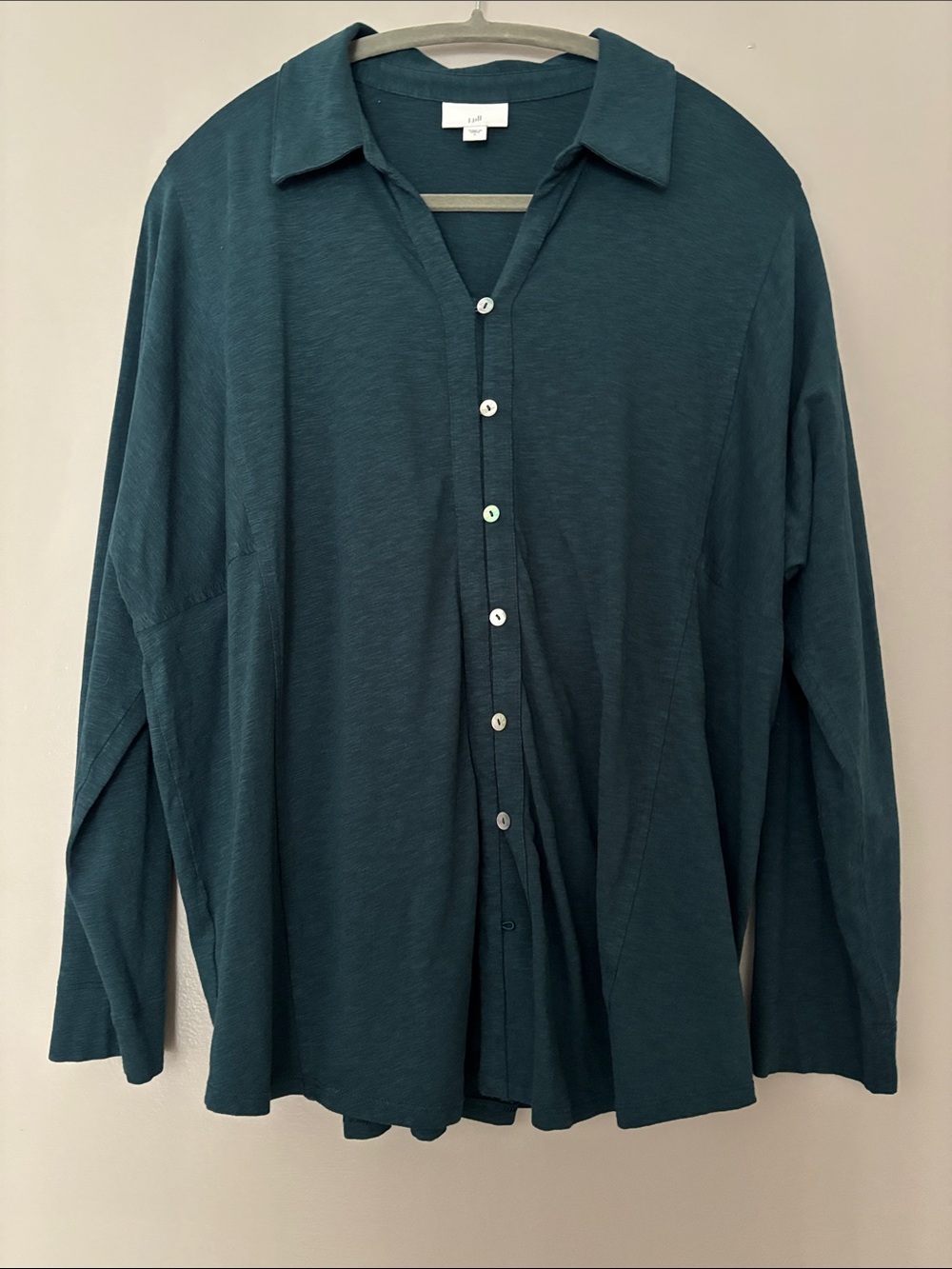 J. Jill Button Up Tunic Large